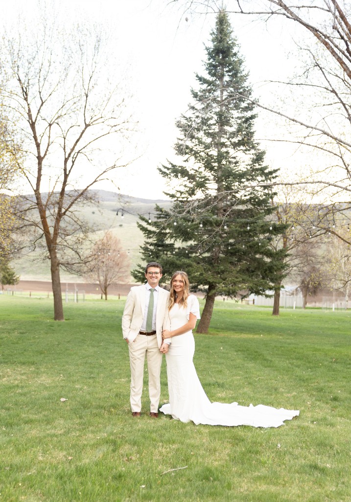 Couple portrait at the venue